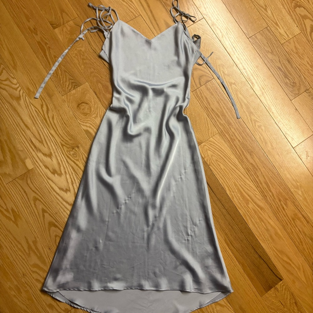 Abercrombie & Fitch Silver High Low Sundress